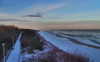 Dziwnów plaża - zachód - 01-02-2026 07:33