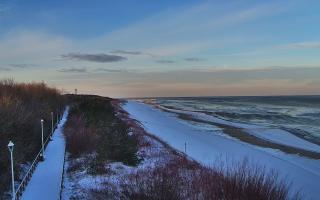Dziwnów plaża - zachód - 01-02-2026 07:49