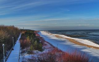Dziwnów plaża - zachód - 01-02-2026 09:20