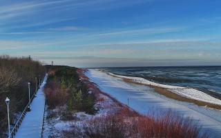Dziwnów plaża - zachód - 01-02-2026 09:42