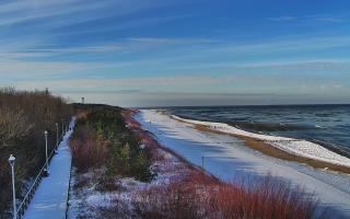 Dziwnów plaża - zachód - 01-02-2026 09:58