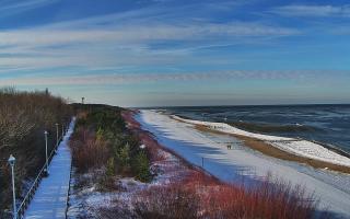 Dziwnów plaża - zachód - 01-02-2026 10:28