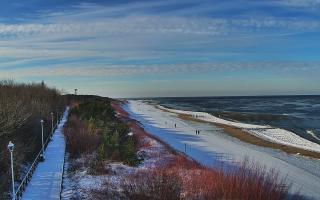 Dziwnów plaża - zachód - 01-02-2026 10:43