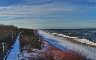 Dziwnów plaża - zachód - 01-02-2026 10:51