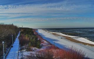 Dziwnów plaża - zachód - 01-02-2026 10:58