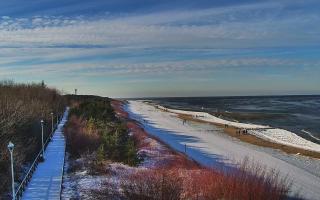 Dziwnów plaża - zachód - 01-02-2026 11:06