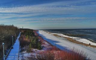 Dziwnów plaża - zachód - 01-02-2026 11:13