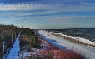 Dziwnów plaża - zachód - 01-02-2026 11:36