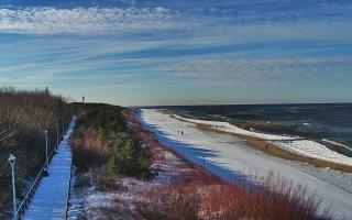 Dziwnów plaża - zachód - 01-02-2026 11:44