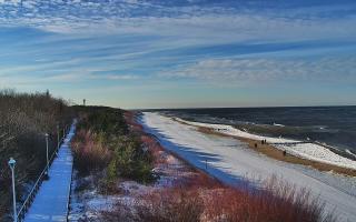 Dziwnów plaża - zachód - 01-02-2026 11:59