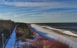 Dziwnów plaża - zachód - 01-02-2026 12:07