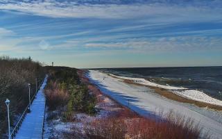Dziwnów plaża - zachód - 01-02-2026 12:14