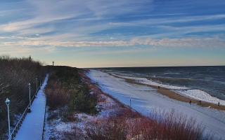 Dziwnów plaża - zachód - 01-02-2026 12:52