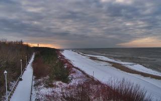 Dziwnów plaża - zachód - 02-02-2026 14:18