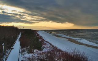 Dziwnów plaża - zachód - 02-02-2026 14:48