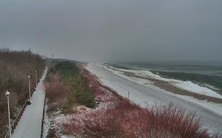 Dziwnów plaża - zachód - 06-02-2026 14:26