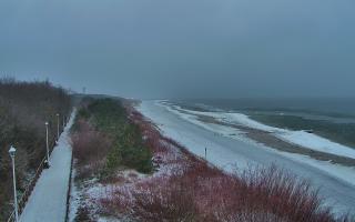 Dziwnów plaża - zachód - 07-02-2026 06:45