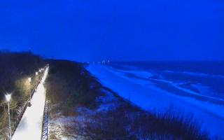 Dziwnów plaża - zachód - 08-02-2026 16:32