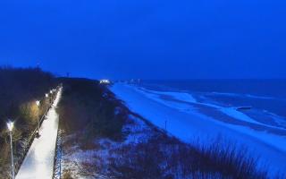 Dziwnów plaża - zachód - 09-02-2026 06:04