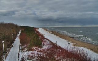 Dziwnów plaża - zachód - 15-02-2026 09:12