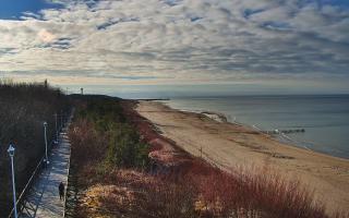 Dziwnów plaża - zachód - 25-02-2026 13:30