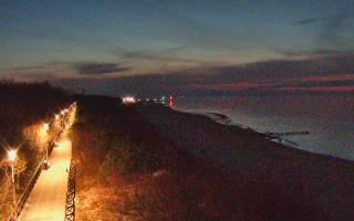 Dziwnów plaża - zachód - 28-02-2026 17:31