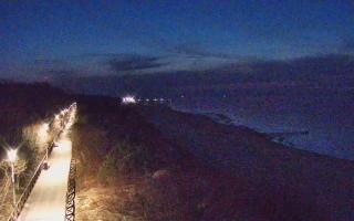 Dziwnów plaża - zachód - 28-02-2026 17:39