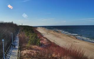 Dziwnów plaża - zachód - 01-03-2026 13:08