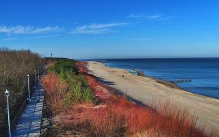 Dziwnów plaża - zachód - 03-03-2026 08:46