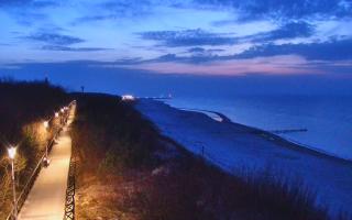 Dziwnów plaża - zachód - 07-03-2026 17:30