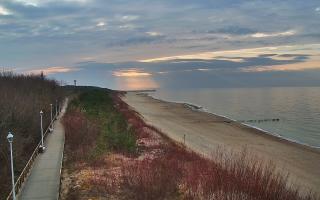 Dziwnów plaża - zachód - 15-03-2026 16:07