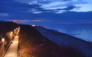 Dziwnów plaża - zachód - 15-03-2026 17:46