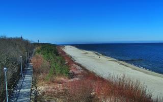 Dziwnów plaża - zachód - 21-03-2026 09:44