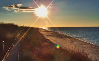 Dziwnów plaża - zachód - 21-03-2026 16:19