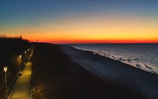 Dziwnów plaża - zachód - 21-03-2026 17:50