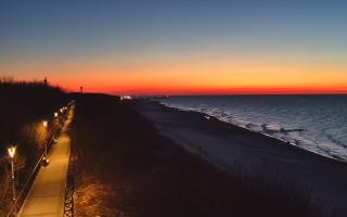 Dziwnów plaża - zachód - 21-03-2026 17:57