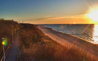 Dziwnów plaża - zachód - 28-04-2026 17:55