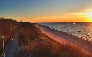 Dziwnów plaża - zachód - 28-04-2026 18:10