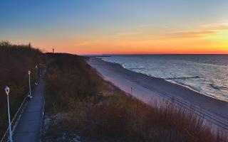 Dziwnów plaża - zachód - 28-04-2026 18:25