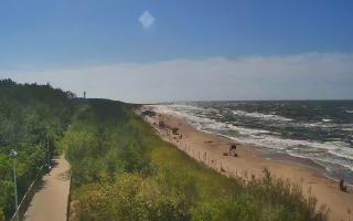 Dziwnów plaża - zachód - 08-07-2026 13:57