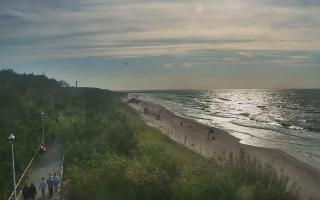 Dziwnów plaża - zachód - 08-07-2026 16:29