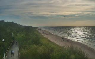 Dziwnów plaża - zachód - 08-07-2026 16:52