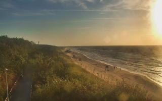 Dziwnów plaża - zachód - 08-07-2026 18:08