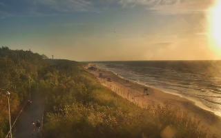 Dziwnów plaża - zachód - 08-07-2026 18:15
