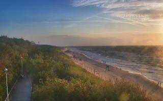 Dziwnów plaża - zachód - 08-07-2026 18:46