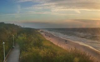 Dziwnów plaża - zachód - 08-07-2026 18:53