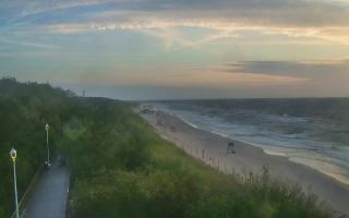 Dziwnów plaża - zachód - 08-07-2026 19:08