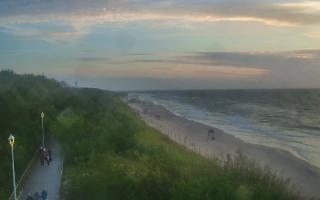 Dziwnów plaża - zachód - 08-07-2026 19:16