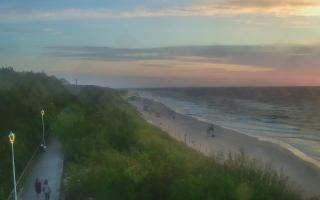 Dziwnów plaża - zachód - 08-07-2026 19:24