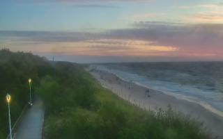 Dziwnów plaża - zachód - 08-07-2026 19:39